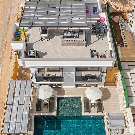Villa Aydemir Seaview 4 Kisilik Deniz Manzara Jakuzi Sinema Kas