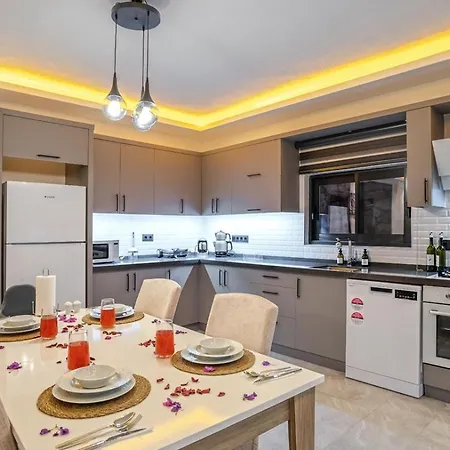 Aydemir Seaview 4 Kisilik Deniz Manzara Jakuzi Sinema Villa Kas